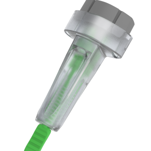 Safety Finger Lancet 18G 1.8mm Button Activated