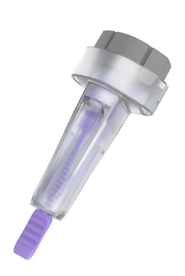 Safety Finger Lancet 28G 1.8mm Button Activated