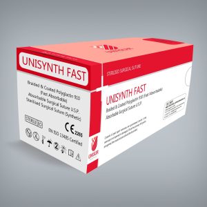 Braided and Coated Polyglactin 910 Fast Suture