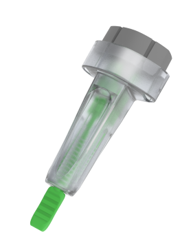 Safety Finger Lancet 18G 1.8mm Button Activated